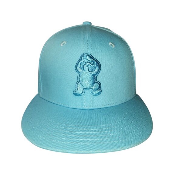 Chicago Cubs Melonwear Hat One Size Snapback Light Blue 1934 Logo Budweiser SGA - Picture 1 of 7